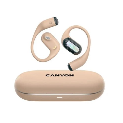 Наушники Canyon On Flow 12 (CNS-TWS12BE) Beige купить в Украине: Киев, Днепр, Харьков, Одесса  | Низкая цена, отзывы, характеристики от TELEMART фото