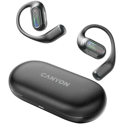 Наушники Canyon On Flow 12 (CNS-TWS12BK) Black купить в Украине: Киев, Днепр, Харьков, Одесса  | Низкая цена, отзывы, характеристики от TELEMART фото