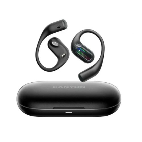 Наушники Canyon On Flow 12 (CNS-TWS12BK) Black купить в Украине: Киев, Днепр, Харьков, Одесса  | Низкая цена, отзывы, характеристики от TELEMART фото