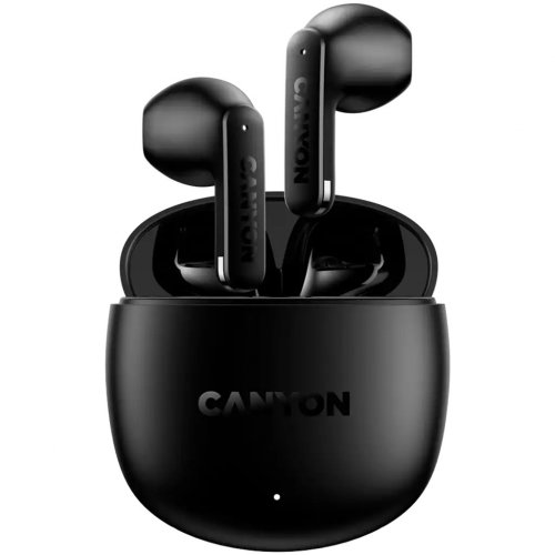 Наушники Canyon On Go 13 (CNS-TWS13B) Black купить в Украине: Киев, Днепр, Харьков, Одесса  | Низкая цена, отзывы, характеристики от TELEMART фото