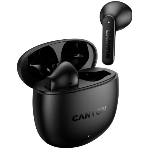 Наушники Canyon On Go 13 (CNS-TWS13B) Black купить в Украине: Киев, Днепр, Харьков, Одесса  | Низкая цена, отзывы, характеристики от TELEMART фото