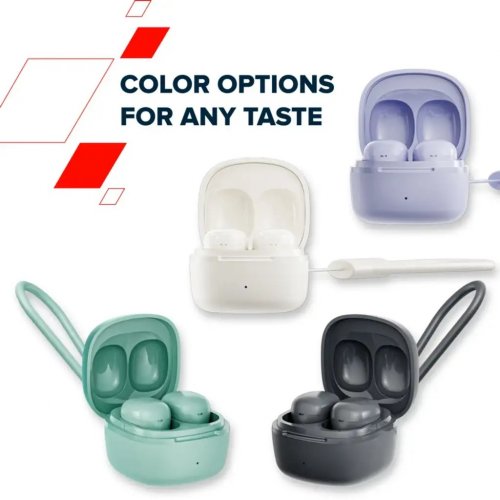 Наушники Canyon On Go 4 Mini (CNS-TWS4P) Purple купить в Украине: Киев, Днепр, Харьков, Одесса  | Низкая цена, отзывы, характеристики от TELEMART фото