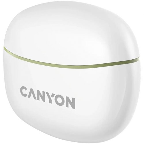 Навушники Canyon TWS-5 (CNS-TWS5GR) Green купити в Україні: Київ, Львів, Хмельницький, Тернопіль, Івано-Франківськ | Низька ціна, відгуки, характеристики від TELEMART фото