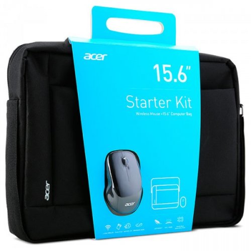 Купить Сумка Acer 15.6" Notebook Starter Kit AAK590 + mouse (NP.ACC11.01X) Black - цена в Харькове, Киеве, Днепре, Одессе
в интернет-магазине Telemart фото