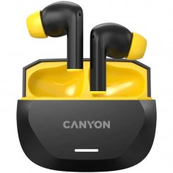 Наушники Canyon Hexagon 7 (CNS-TWS7BY) Black/Yellow