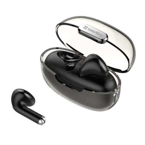 Навушники ColorWay Slim TWS-2 Earbuds (CW-TWS2BK) Black купити в Україні: Київ, Львів, Хмельницький, Тернопіль, Івано-Франківськ | Низька ціна, відгуки, характеристики від TELEMART фото