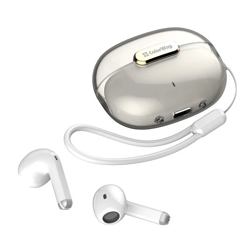 Навушники ColorWay Slim TWS-2 Earbuds (CW-TWS2WT) White купити в Україні: Київ, Львів, Хмельницький, Тернопіль, Івано-Франківськ | Низька ціна, відгуки, характеристики від TELEMART фото