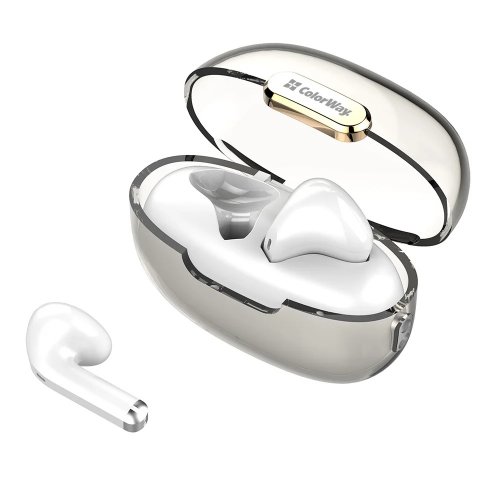 Навушники ColorWay Slim TWS-2 Earbuds (CW-TWS2WT) White купити в Україні: Київ, Львів, Хмельницький, Тернопіль, Івано-Франківськ | Низька ціна, відгуки, характеристики від TELEMART фото