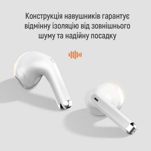 Навушники ColorWay Slim TWS-2 Earbuds (CW-TWS2WT) White купити в Україні: Київ, Львів, Хмельницький, Тернопіль, Івано-Франківськ | Низька ціна, відгуки, характеристики від TELEMART фото