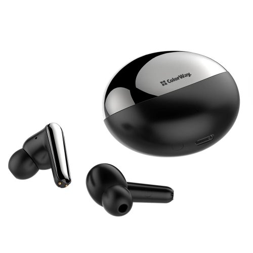 Навушники ColorWay TWS-3 Earbuds (CW-TWS3BK) Black купити в Україні: Київ, Львів, Хмельницький, Тернопіль, Івано-Франківськ | Низька ціна, відгуки, характеристики від TELEMART фото
