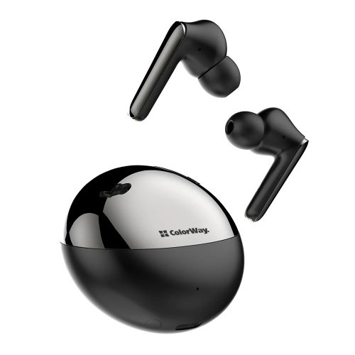 Навушники ColorWay TWS-3 Earbuds (CW-TWS3BK) Black купити в Україні: Київ, Львів, Хмельницький, Тернопіль, Івано-Франківськ | Низька ціна, відгуки, характеристики від TELEMART фото