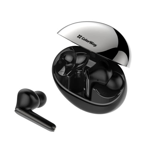 Навушники ColorWay TWS-3 Earbuds (CW-TWS3BK) Black купити в Україні: Київ, Львів, Хмельницький, Тернопіль, Івано-Франківськ | Низька ціна, відгуки, характеристики від TELEMART фото