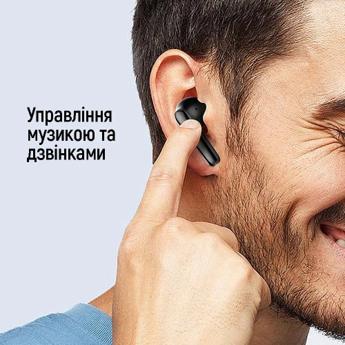 Навушники ColorWay TWS-3 Earbuds (CW-TWS3BK) Black купити в Україні: Київ, Львів, Хмельницький, Тернопіль, Івано-Франківськ | Низька ціна, відгуки, характеристики від TELEMART фото
