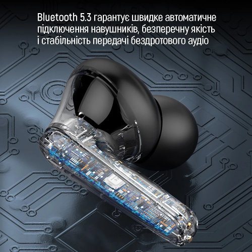 Навушники ColorWay TWS-3 Earbuds (CW-TWS3BK) Black купити в Україні: Київ, Львів, Хмельницький, Тернопіль, Івано-Франківськ | Низька ціна, відгуки, характеристики від TELEMART фото