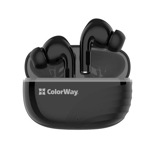 Наушники ColorWay Slim TWS-5 Earbuds (CW-TWS5BK) Black купить в Украине: Киев, Днепр, Харьков, Одесса  | Низкая цена, отзывы, характеристики от TELEMART фото