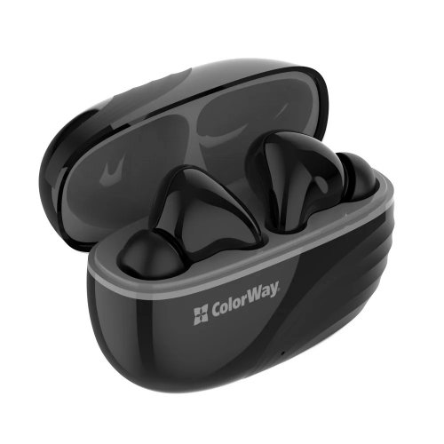 Наушники ColorWay Slim TWS-5 Earbuds (CW-TWS5BK) Black купить в Украине: Киев, Днепр, Харьков, Одесса  | Низкая цена, отзывы, характеристики от TELEMART фото