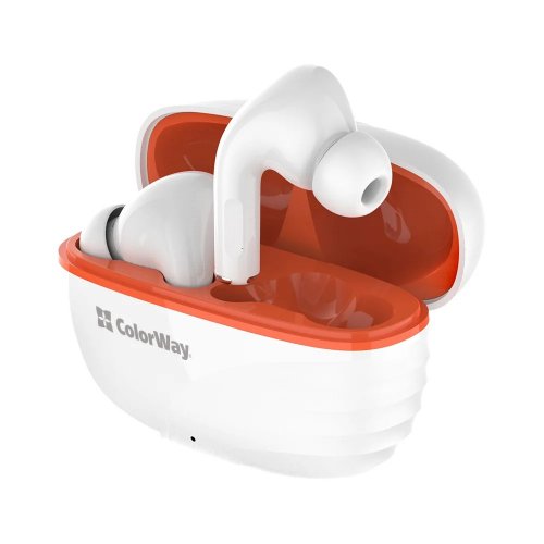 Наушники ColorWay Slim TWS-5 Earbuds (CW-TWS5WT) White купить в Украине: Киев, Днепр, Харьков, Одесса  | Низкая цена, отзывы, характеристики от TELEMART фото
