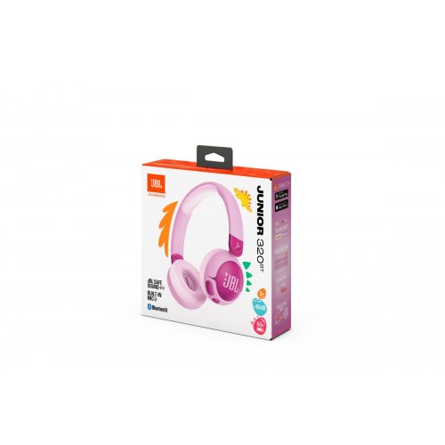Навушники JBL Junior 320BT (JBLJR320BTPUR) Purple купити в Україні: Київ, Львів, Хмельницький, Тернопіль, Івано-Франківськ | Низька ціна, відгуки, характеристики від TELEMART фото