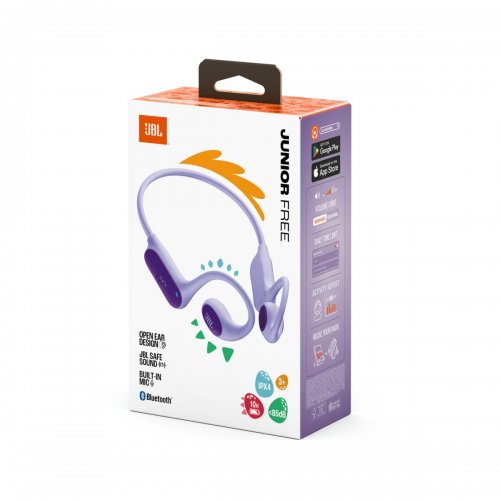 Наушники JBL Junior Free (JBLJRFREEPUR) Purple купить в Украине: Киев, Днепр, Харьков, Одесса  | Низкая цена, отзывы, характеристики от TELEMART фото