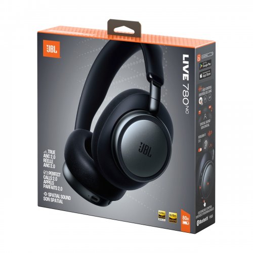 Наушники JBL Live 780NC (JBLLIVE780NCBLK) Black купить в Украине: Киев, Днепр, Харьков, Одесса  | Низкая цена, отзывы, характеристики от TELEMART фото