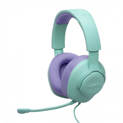 Наушники JBL Quantum 100M2 (JBLQTUM100M2CYN) Cyan купить в Украине: Киев, Днепр, Харьков, Одесса  | Низкая цена, отзывы, характеристики от TELEMART фото