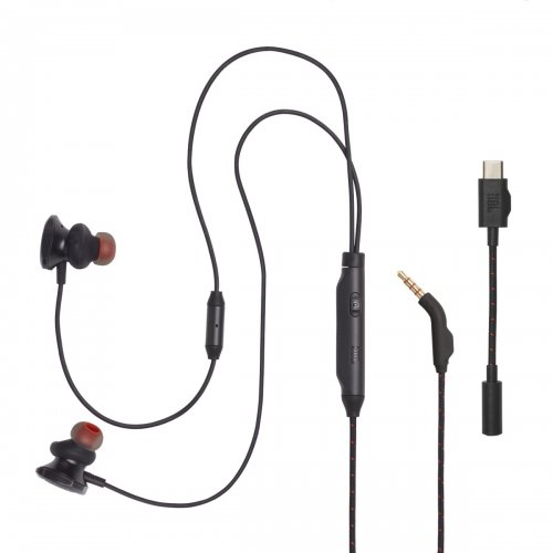 Наушники JBL Quantum 50C (JBLQTUM50CBLK) Black купить в Украине: Киев, Днепр, Харьков, Одесса  | Низкая цена, отзывы, характеристики от TELEMART фото