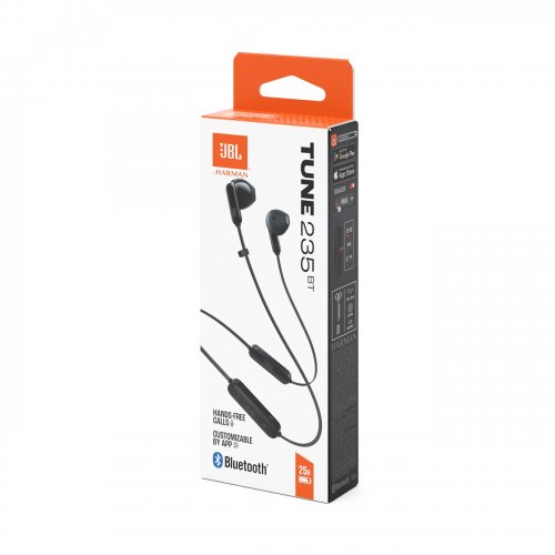 Навушники JBL Tune 235BT (JBLT235BTBLK) Black купити в Україні: Київ, Львів, Хмельницький, Тернопіль, Івано-Франківськ | Низька ціна, відгуки, характеристики від TELEMART фото