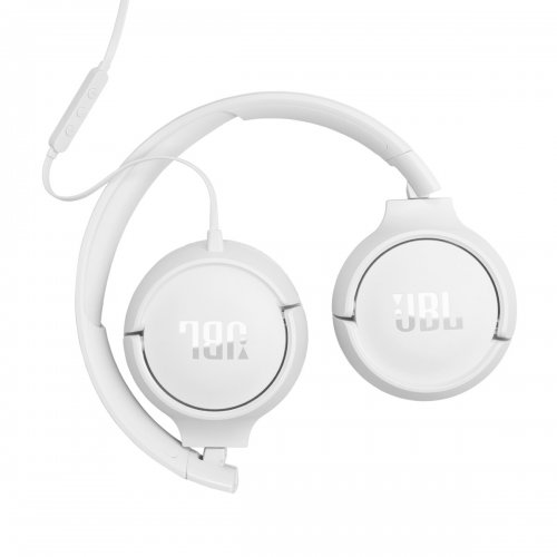 Наушники JBL Tune 520C (JBLT520CWHT) White купить в Украине: Киев, Днепр, Харьков, Одесса  | Низкая цена, отзывы, характеристики от TELEMART фото