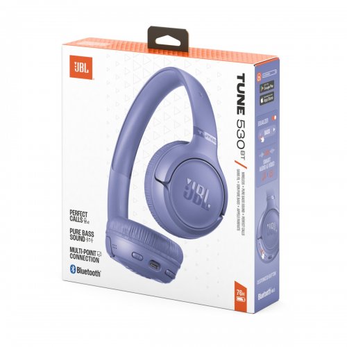 Наушники JBL Tune 530BT (JBLT530BTLAVEU) Lavender купить в Украине: Киев, Днепр, Харьков, Одесса  | Низкая цена, отзывы, характеристики от TELEMART фото