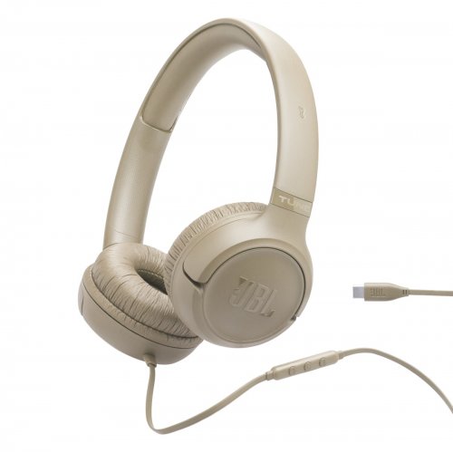 Наушники JBL Tune 530C (JBLT530CBEG) Beige купить в Украине: Киев, Днепр, Харьков, Одесса  | Низкая цена, отзывы, характеристики от TELEMART фото