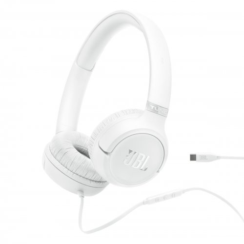 Наушники JBL Tune 530C (JBLT530CWHT) White купить в Украине: Киев, Днепр, Харьков, Одесса  | Низкая цена, отзывы, характеристики от TELEMART фото