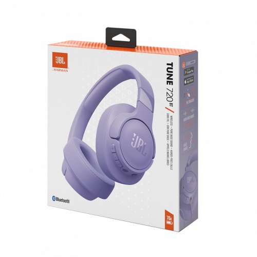 Наушники JBL Tune 720BT (JBLT720BTPUR) Purple купить в Украине: Киев, Днепр, Харьков, Одесса  | Низкая цена, отзывы, характеристики от TELEMART фото