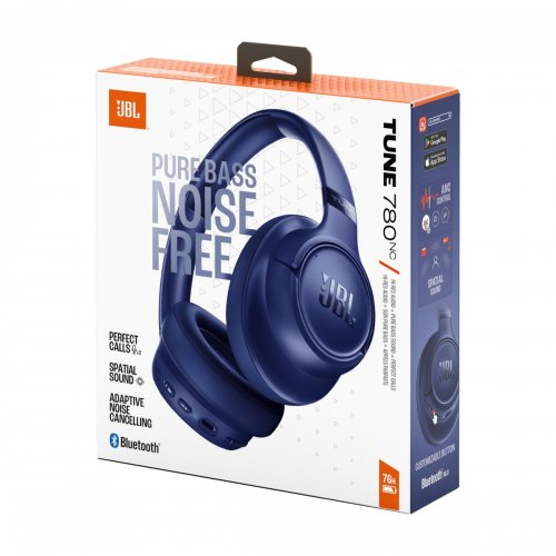 Наушники JBL Tune 780NC (JBLT780NCBLU) Blue купить в Украине: Киев, Днепр, Харьков, Одесса  | Низкая цена, отзывы, характеристики от TELEMART фото