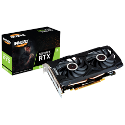 Видеокарта Inno3D GeForce RTX 2060 Twin X2 6144MB (N20602-06D6-1710VA15L) (Восстановлено продавцом, 892807)