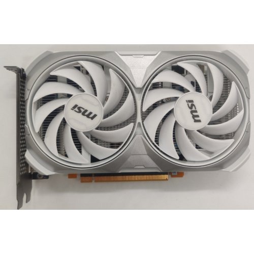 Відеокарта MSI GeForce RTX 4060 VENTUS 2X WHITE OC 8192MB (RTX 4060 VENTUS 2X WHITE 8G OC) (Відновлено продавцем, 892836) купити в Україні: Київ, Львів, Хмельницький, Тернопіль, Івано-Франківськ | Перевірка сумісності, низька ціна, відгуки, характеристики від TELEMART фото
