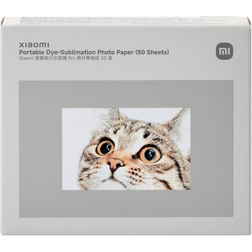 Папір до фотопринтеру Xiaomi Portable Dye-Sublimation Photo Paper Stickers 50 шт. (BHR082OGL) купити в Україні | Telemart фото