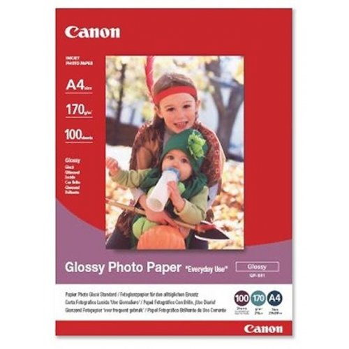 Фотобумага Canon GP-501 Photo Paper Glossy А4 170г/м2 100л. (0775B001) купить в Украине | Telemart фото