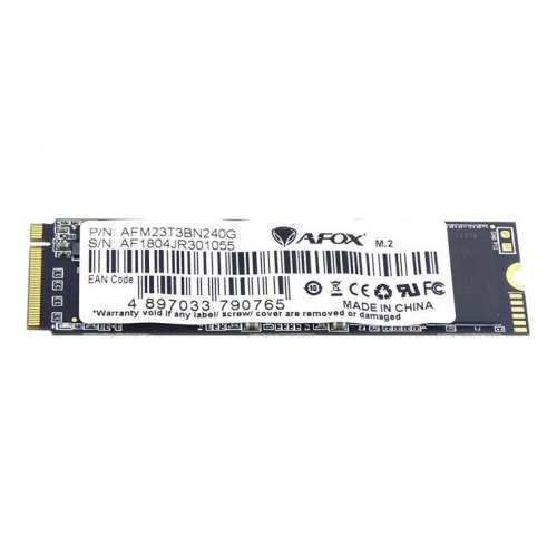 Продати SSD-диск AFOX 240GB M.2 (2280 PCI-E) NVMe x2 (AFM23T3BN240G) за Trade-In у інтернет-магазині Телемарт - Київ, Дніпро, Україна фото