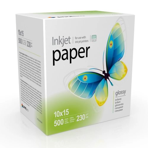 Фотопапір PrintPro глянцевий 10х15см 230г/м2 500арк. (PGE2305004R) купити в Україні | Telemart фото
