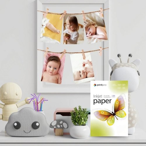 Фотопапір PrintPro глянцевий 10х15см 230г/м2 500арк. (PGE2305004R) купити в Україні | Telemart фото