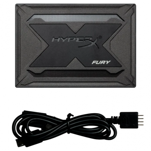 Продать SSD-диск HyperX Fury RGB 3D TLC 480GB 2.5" (SHFR200/480G) по Trade-In интернет-магазине Телемарт - Киев, Днепр, Украина фото