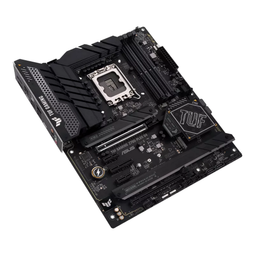 Уценка материнская плата Asus TUF GAMING Z790-PLUS D4 (s1700, Intel Z790) (Повреждена упаковка, 893021) купить в Украине: Киев, Днепр, Харьков, Одесса  | Проверка совместимости, низкая цена, отзывы, характеристики от TELEMART фото