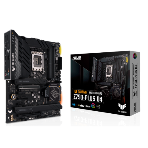 Уценка материнская плата Asus TUF GAMING Z790-PLUS D4 (s1700, Intel Z790) (Повреждена упаковка, 893025) купить в Украине: Киев, Днепр, Харьков, Одесса  | Проверка совместимости, низкая цена, отзывы, характеристики от TELEMART фото