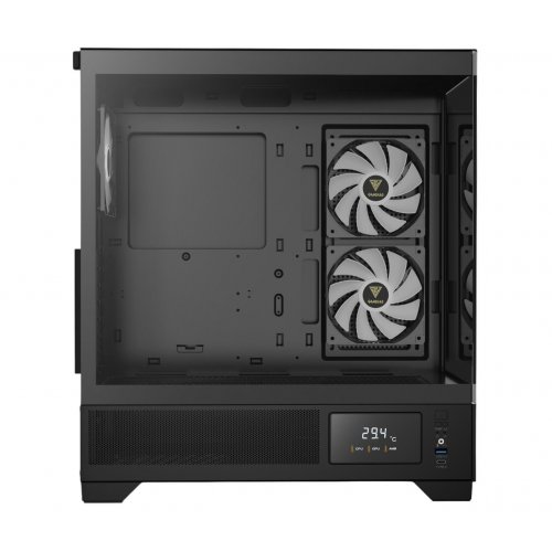 Корпус Gamdias ATLAS M1 Tempered Glass без БЖ (4712960139565) Black (Відновлено продавцем, 893080) купити в Україні: Київ, Львів, Хмельницький, Тернопіль, Івано-Франківськ | Перевірка сумісності, низька ціна, відгуки, характеристики від TELEMART фото