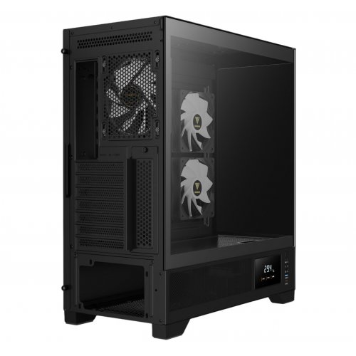 Корпус Gamdias ATLAS M1 Tempered Glass без БЖ (4712960139565) Black (Відновлено продавцем, 893080) купити в Україні: Київ, Львів, Хмельницький, Тернопіль, Івано-Франківськ | Перевірка сумісності, низька ціна, відгуки, характеристики від TELEMART фото
