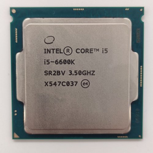 Процесор Intel Core i5-6600K 3.5(3.9)GHz 6MB s1151 Tray (CM8066201920300) (Відновлено продавцем, 893116) купити в Україні: Київ, Львів, Хмельницький, Тернопіль, Івано-Франківськ | Перевірка сумісності, низька ціна, відгуки, характеристики від TELEMART фото