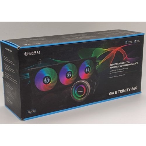 Готова сво Lian Li Galahad II Trinity AIO 360 (G89.GA2T36B.00) Black (Відновлено продавцем, 893130) купити в Україні | Telemart фото