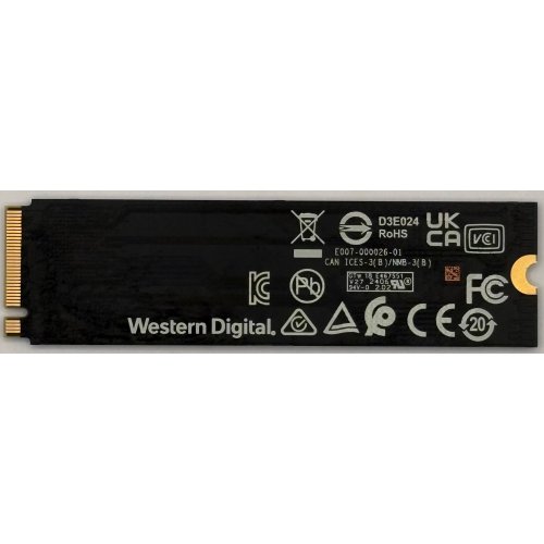 Ssd-диск Western Digital Black SN770 2TB M.2 (2280 PCI-E) (WDS200T3X0E) (Восстановлено продавцом, 893231) купить в Украине: Киев, Днепр, Харьков, Одесса  | Проверка совместимости, низкая цена, отзывы, характеристики от TELEMART фото
