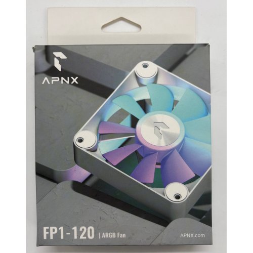 Кулер для корпуса APNX FP1 120 ARGB (APF3-PF11217.21) White (Восстановлено продавцом, 893239) купить в Украине: Киев, Днепр, Харьков, Одесса  | Проверка совместимости, низкая цена, отзывы, характеристики от TELEMART фото