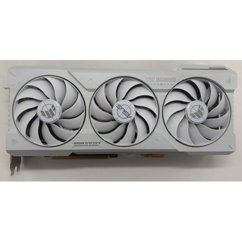 Відеокарта Asus TUF Gaming GeForce RTX 4070 Ti SUPER BTF OC White 16384MB (TUF-RTX4070TIS-O16G-BTF-WHITE) (Відновлено продавцем, 893264) купити в Україні: Київ, Львів, Хмельницький, Тернопіль, Івано-Франківськ | Перевірка сумісності, низька ціна, відгуки, характеристики від TELEMART фото